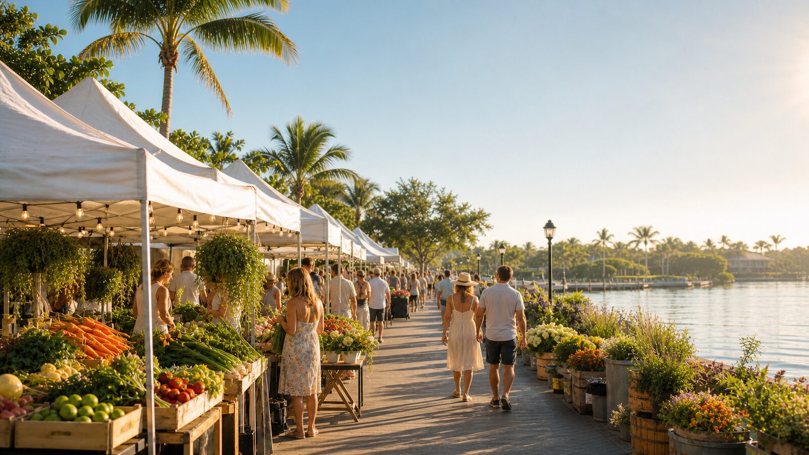 Sunday Mornings at Waterside: The Farmers' Market at Lakewood Ranch